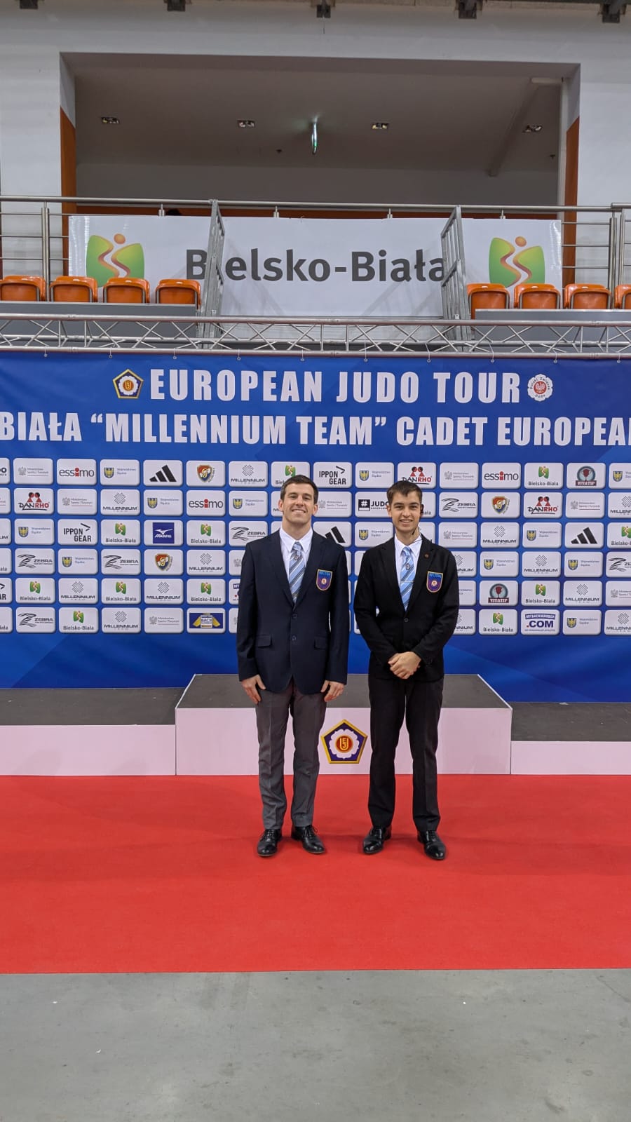El navarro ASIER MARCO, arbitra en la  European Cup Cadete de Polonia. 17-05-25